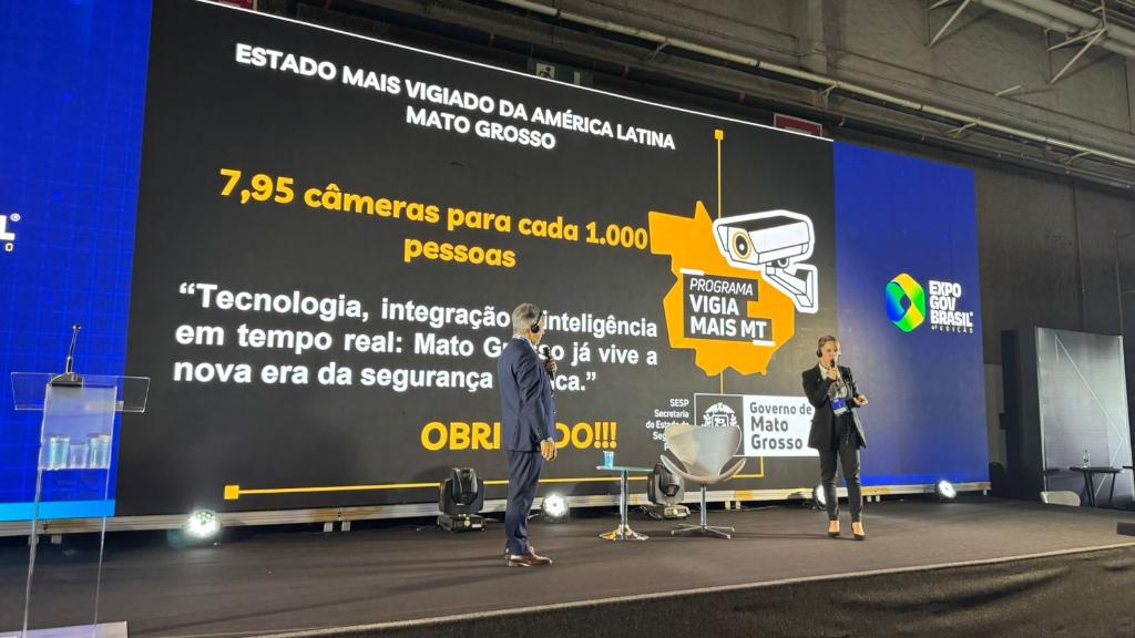VIGIA MAIS MT: Em evento nacional, MT apresenta programa de videomonitoramento que reduziu roubos de veículos em até 80%